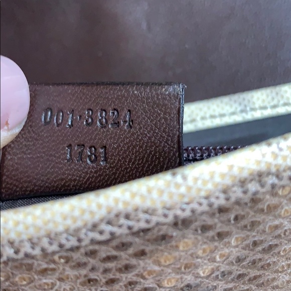 Authentic Gucci Jackie O Snakeskin Bag - Picture 12 of 13